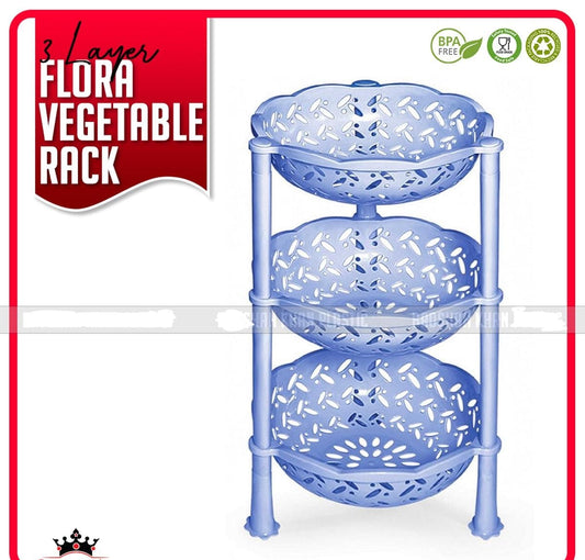 3-Layer Flora Vegetable Rack